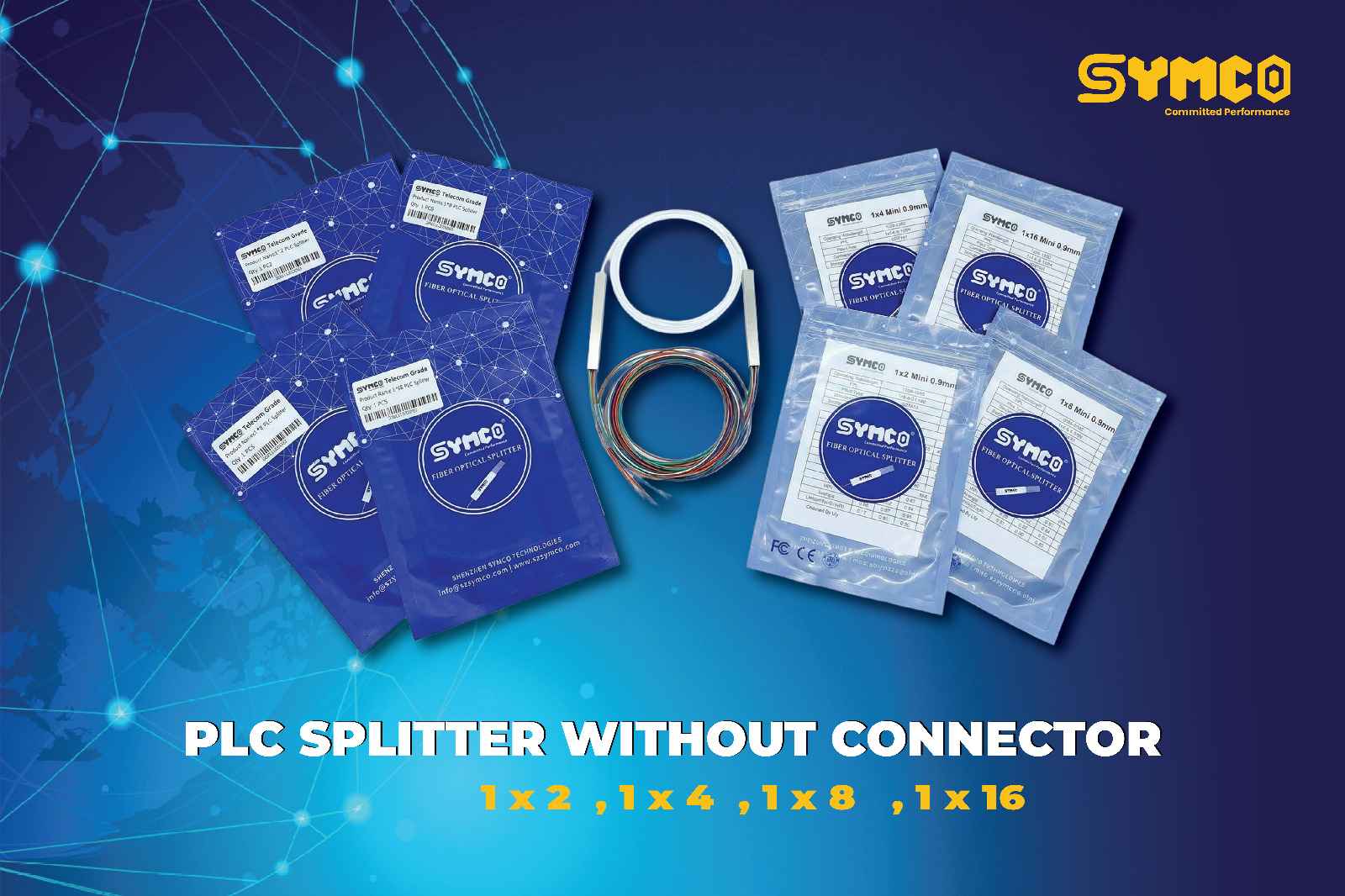 Fiber W/H Ratio Splitter